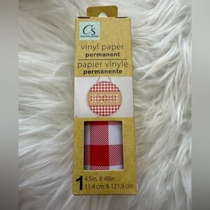 🧡10/$10 Red Vinyl Paper